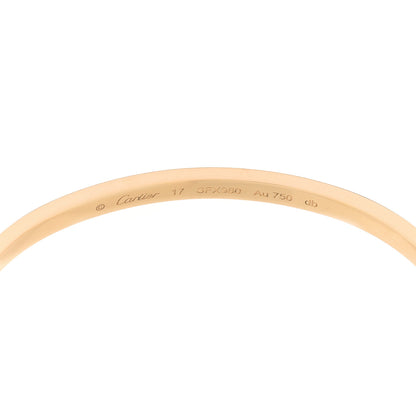 Cartier 18K Yellow Gold Small LOVE Bracelet 17 4 of 9