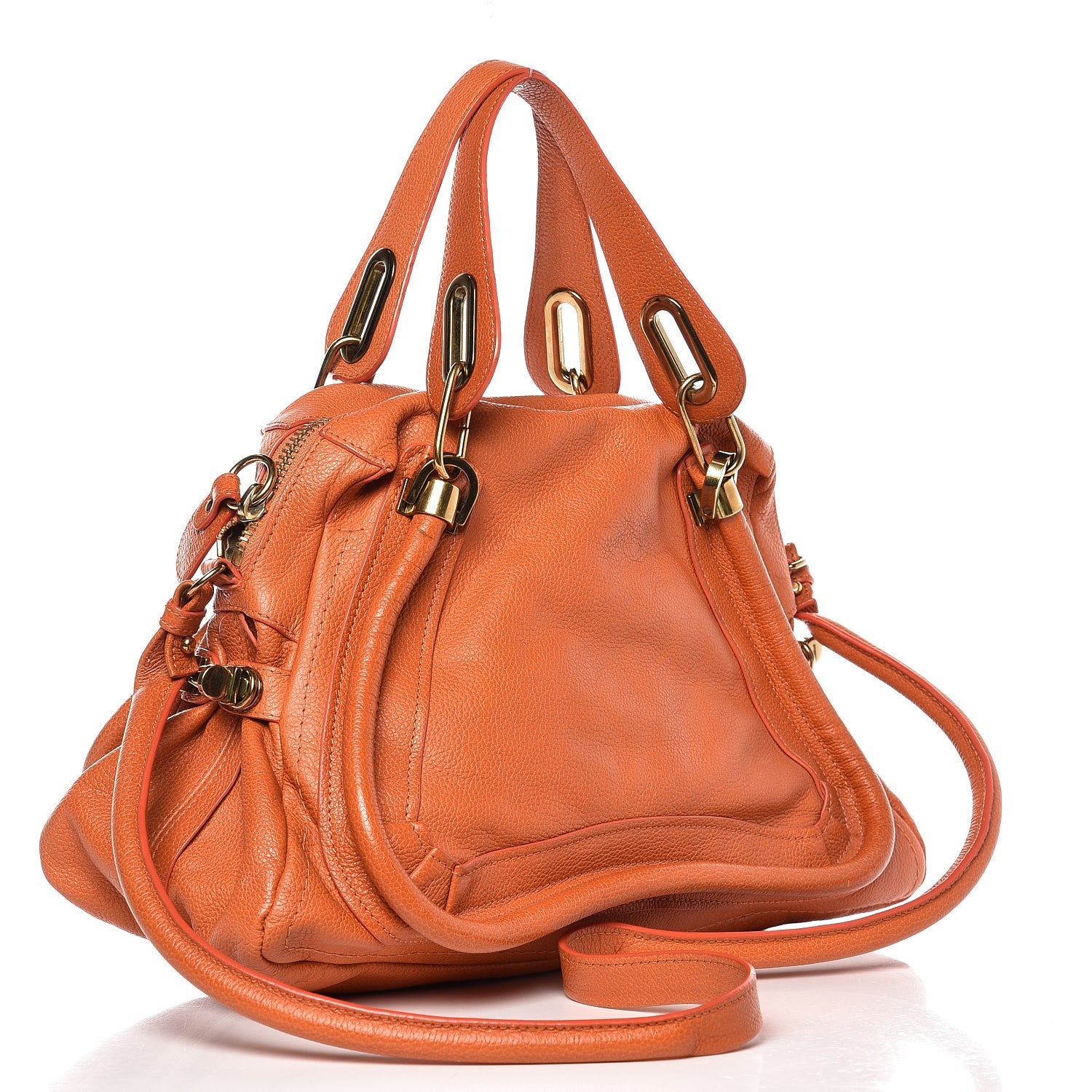 Chloe Calfskin Medium Paraty Indian Summer 3 of 12