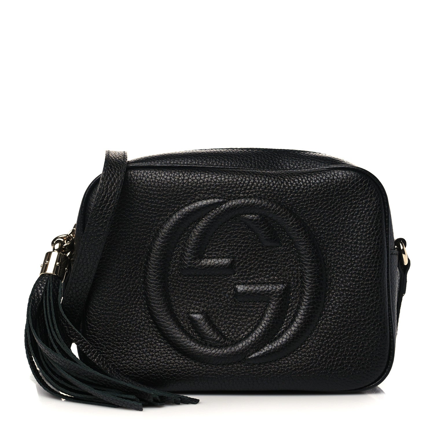 Gucci Pebbled Calfskin Small Soho Disco Bag Black 1 of 7