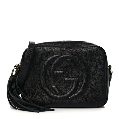 Gucci Pebbled Calfskin Small Soho Disco Bag Black 1 of 7