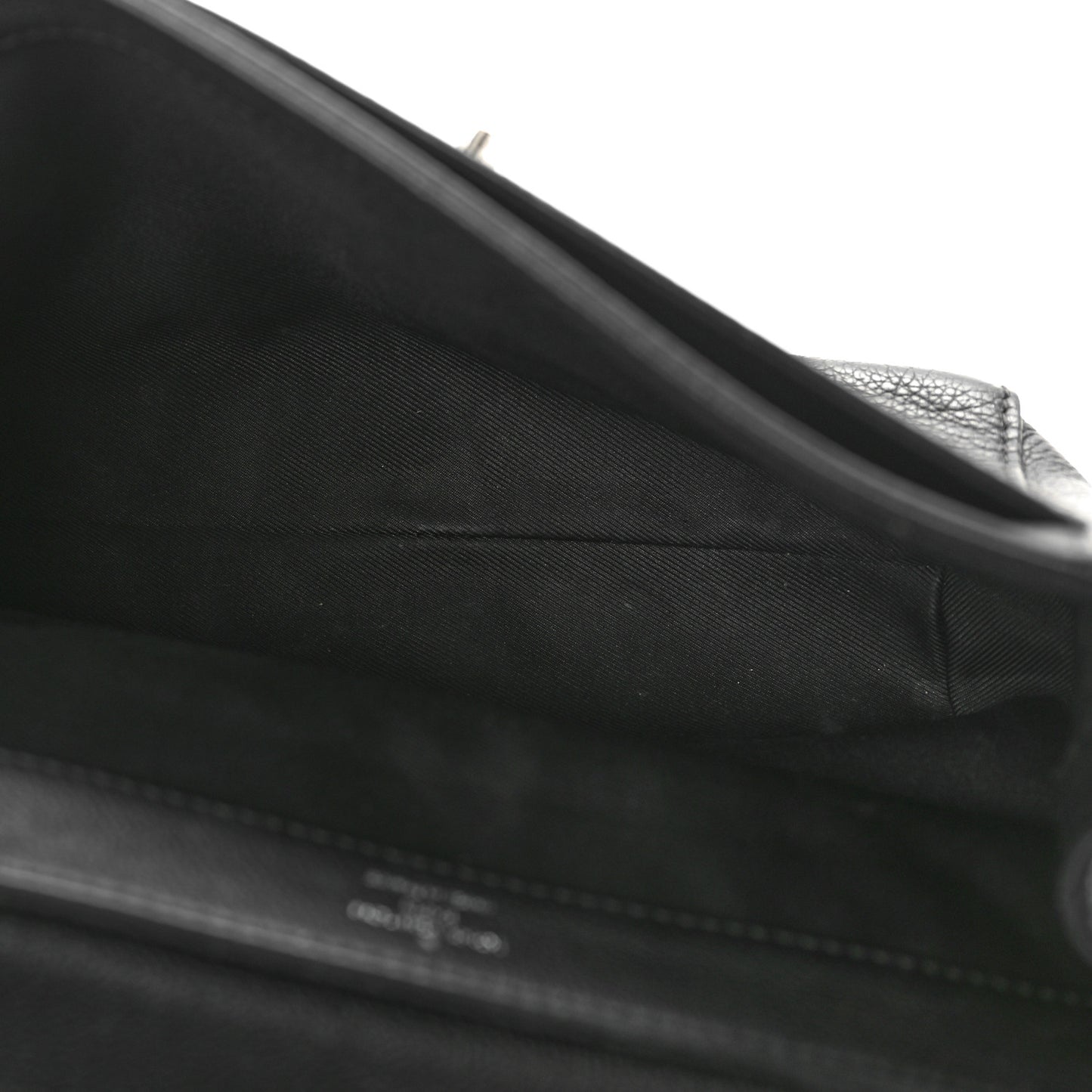 Calfskin Lockme II Chain Bag BB Black