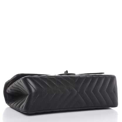 Chanel Sheepskin Chevron Quilted 2.55 Reissue 226 Flap So Black 5 of 10