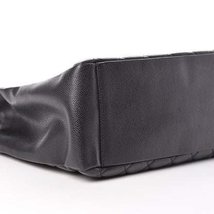 Chanel Caviar Quilted Grand Shopping Tote GST Black 8 of 9