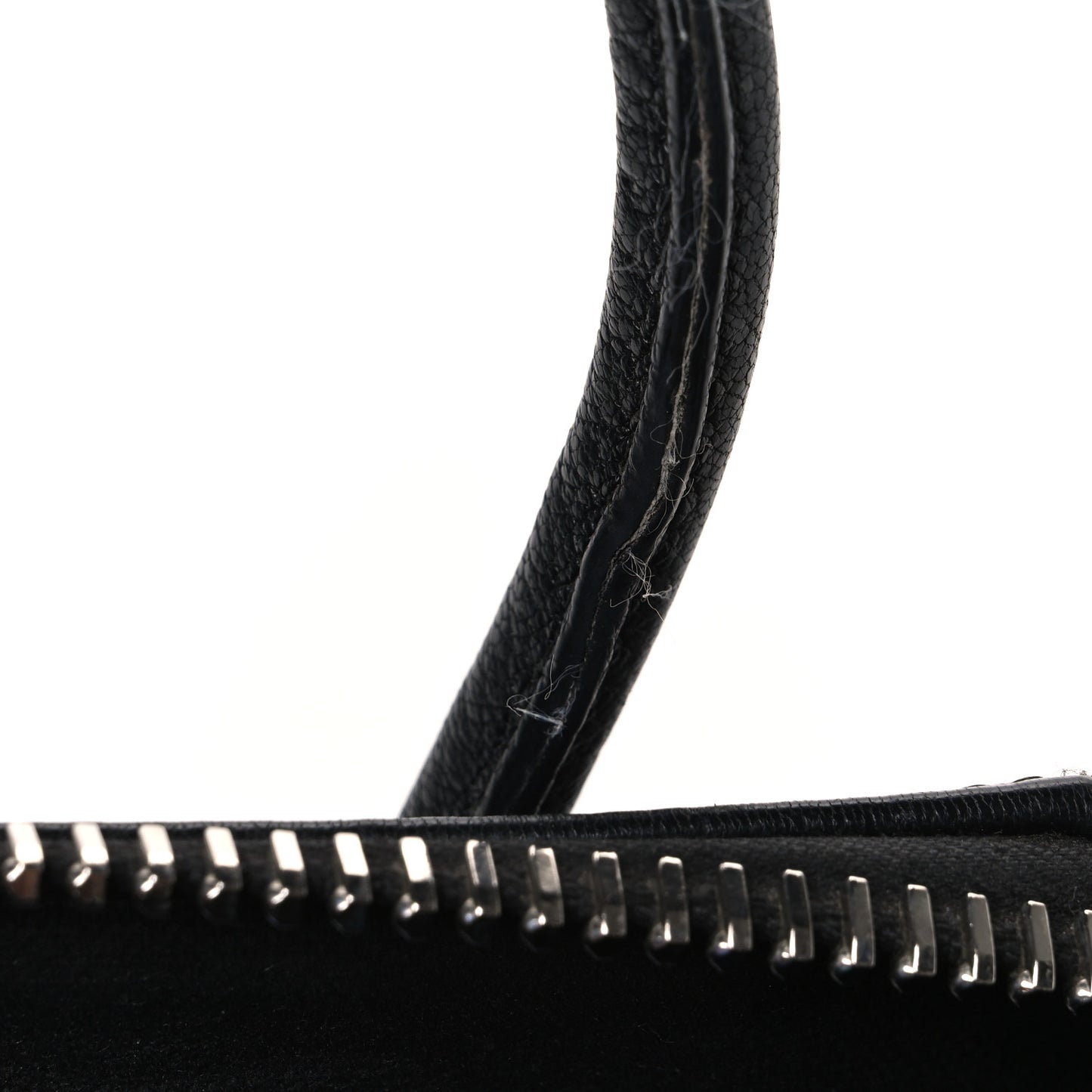 Sugar Goatskin Mini Antigona Black