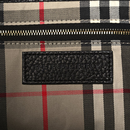 Burberry London Grainy Calfskin Medium Baynard Tote Black 6 of 14