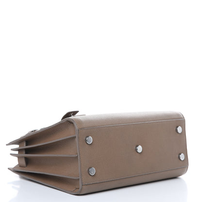 Saint Laurent Grained Calfskin Baby Sac De Jour Dark Beige 4 of 16