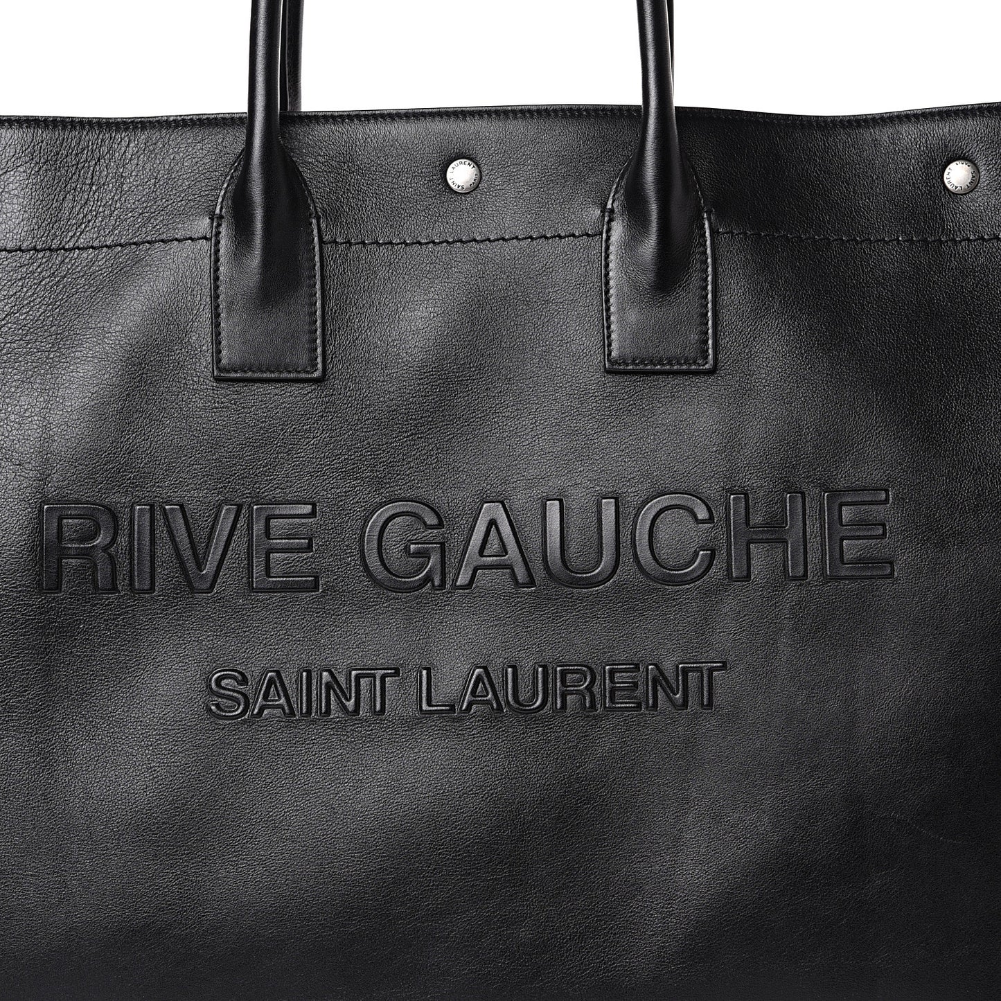Vitello Rive Gauche Large Tote Black