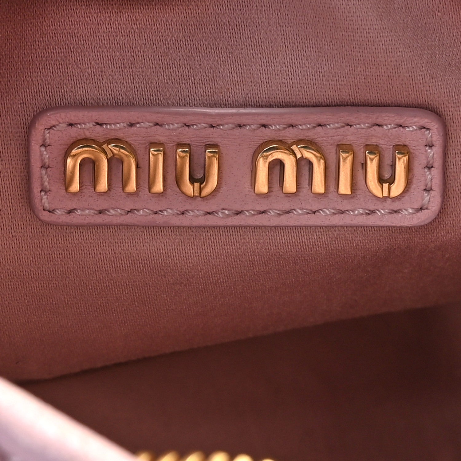 Miu Miu Nappa Matelasse Small Wander Hobo Alabaster Pink 6 of 9