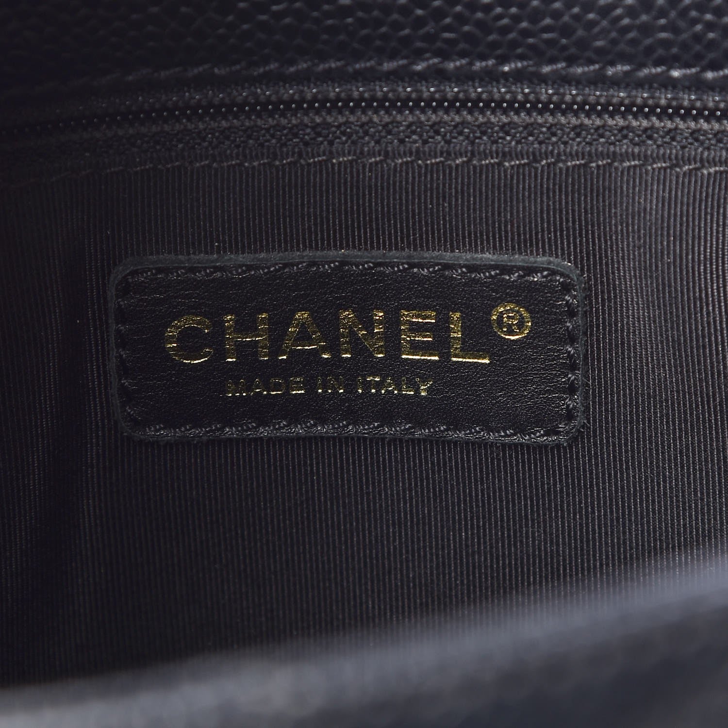 Chanel Caviar Quilted Petit Shopping Tote PST Black 5 of 10
