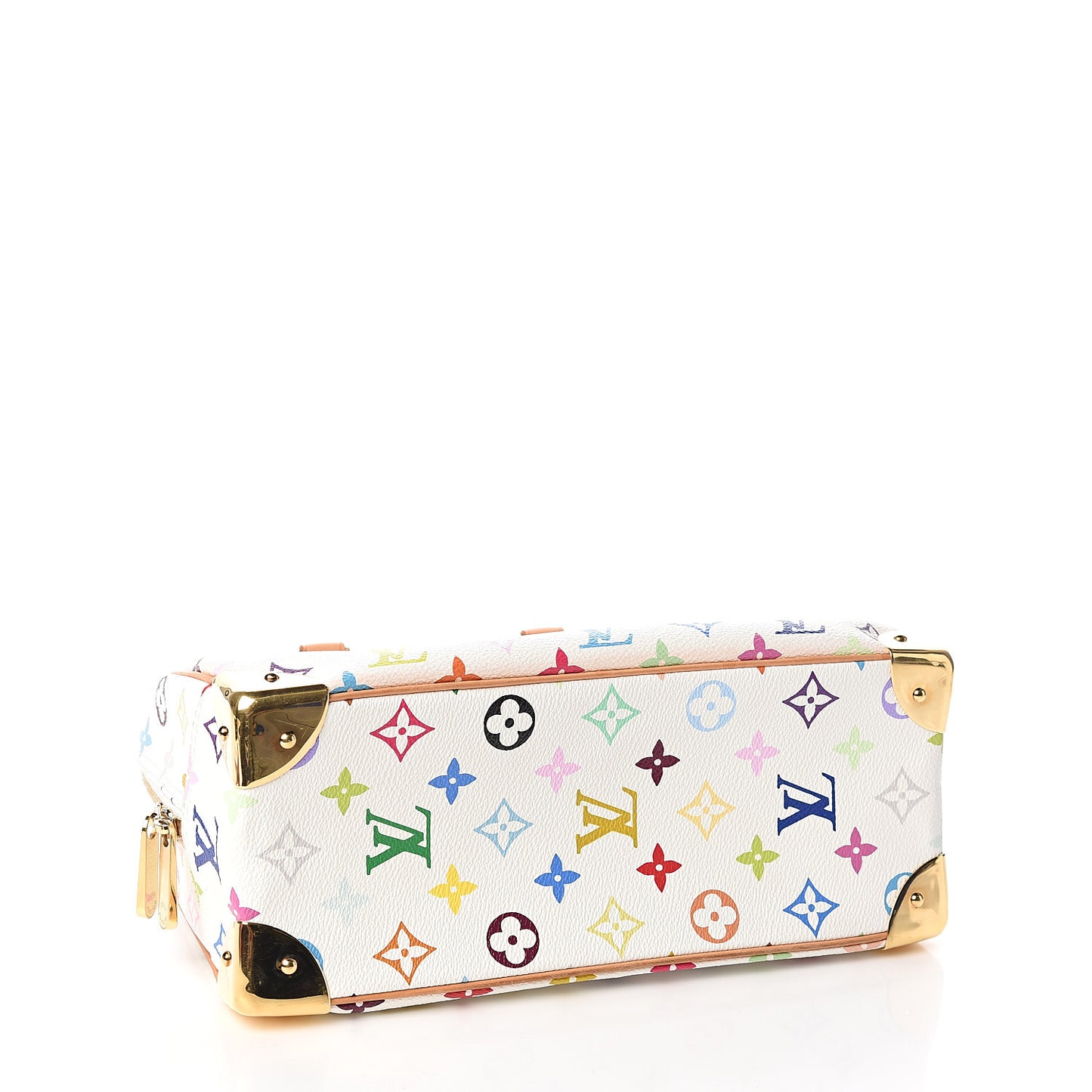 Monogram Multicolor Trouville White