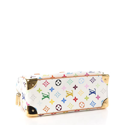 Louis Vuitton Monogram Multicolor Trouville White 3 of 10