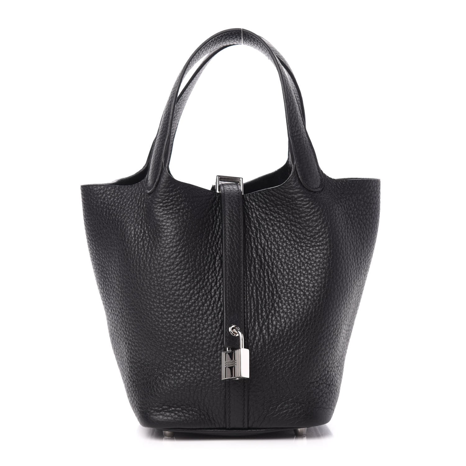Hermes Taurillon Clemence Picotin Lock 18 PM Black 1 of 11