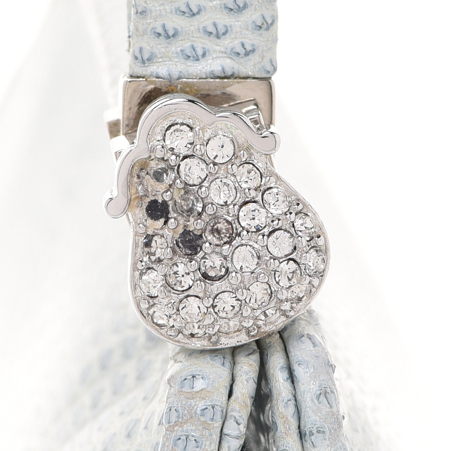 Lizard Evening Bag Blue