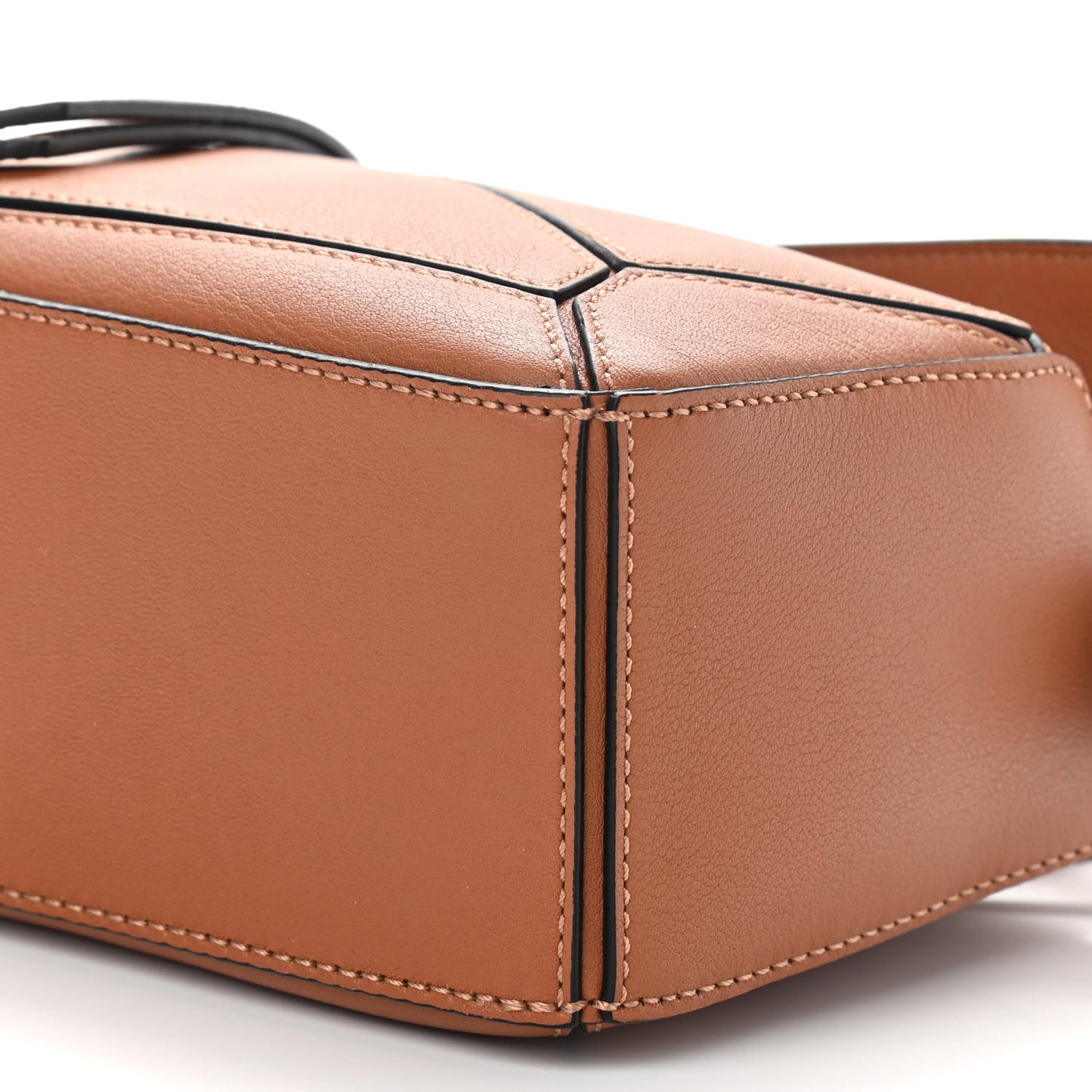 Calfskin Mini Puzzle Bag Tan