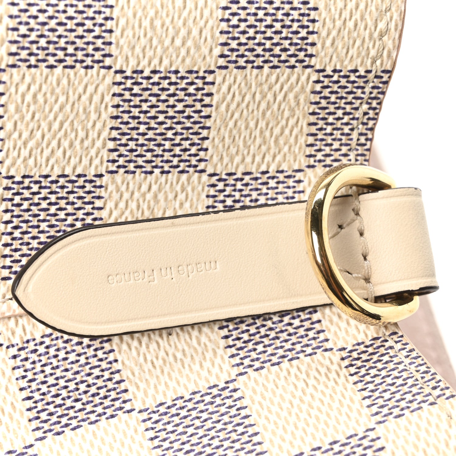 Louis Vuitton Damier Azur Braided Neonoe BB Pink 7 of 11