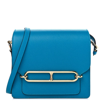 Hermes Evercolor Mini Sac Roulis Bleu Zanzibar 1 of 4
