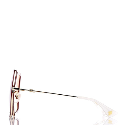 Gucci Acetate Oversize Square Frame GG0106S Sunglasses Red 3 of 8