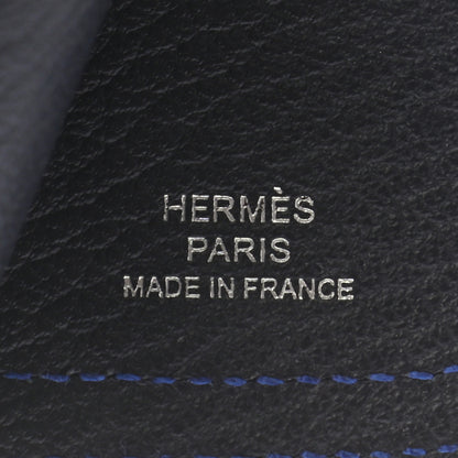 Hermes Epsom Camail Key Holder Rose Extreme Bleu Electrique Vert Vertigo 3 of 4