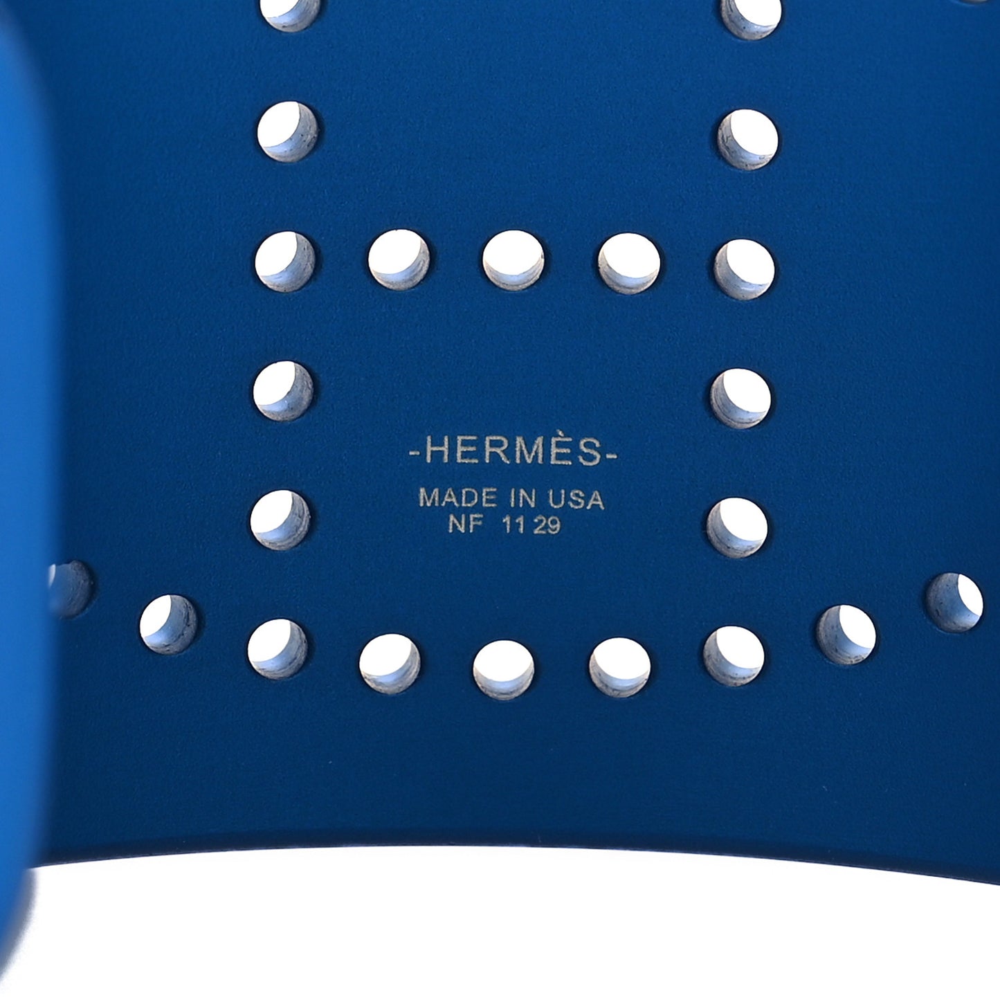 Aluminium Evelyne Sunset Cuff Bracelet Bleu Egee