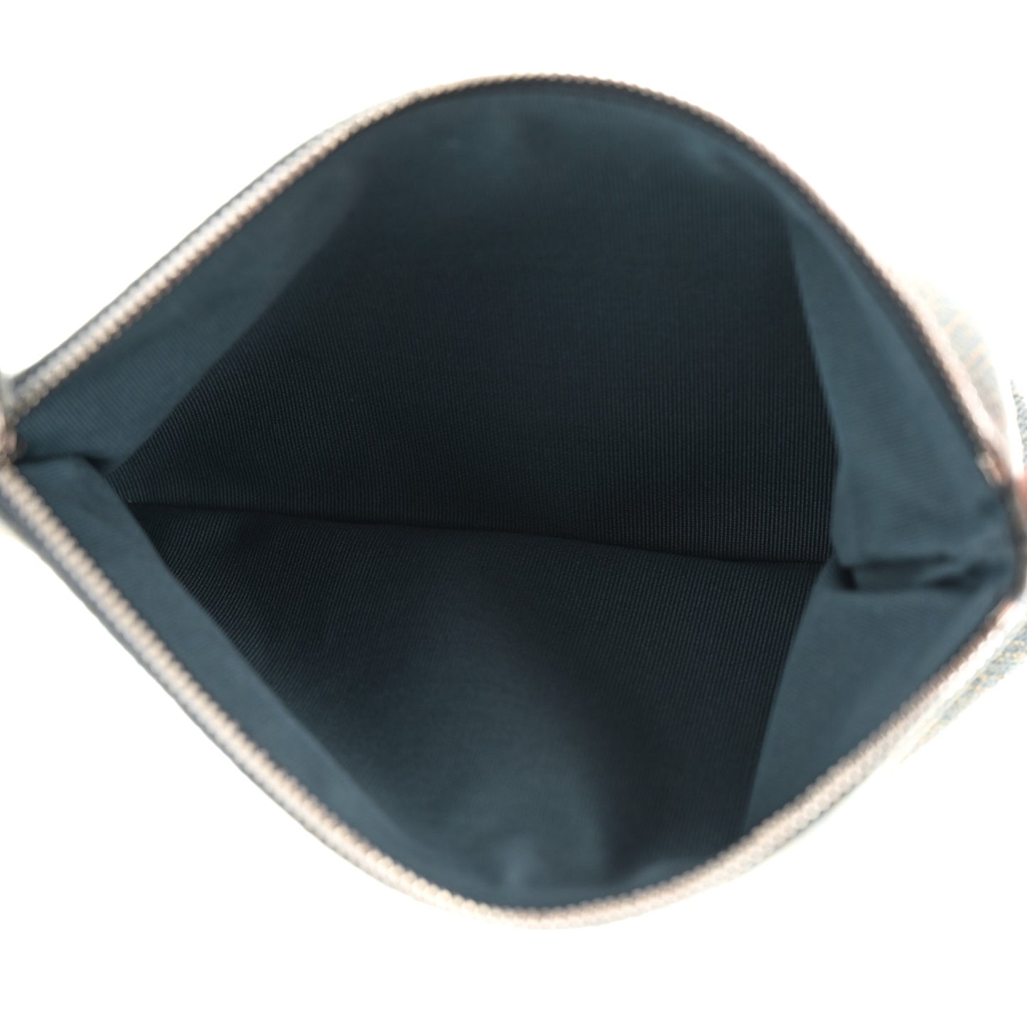 Denim Chanel 22 Removable Pouch Blue