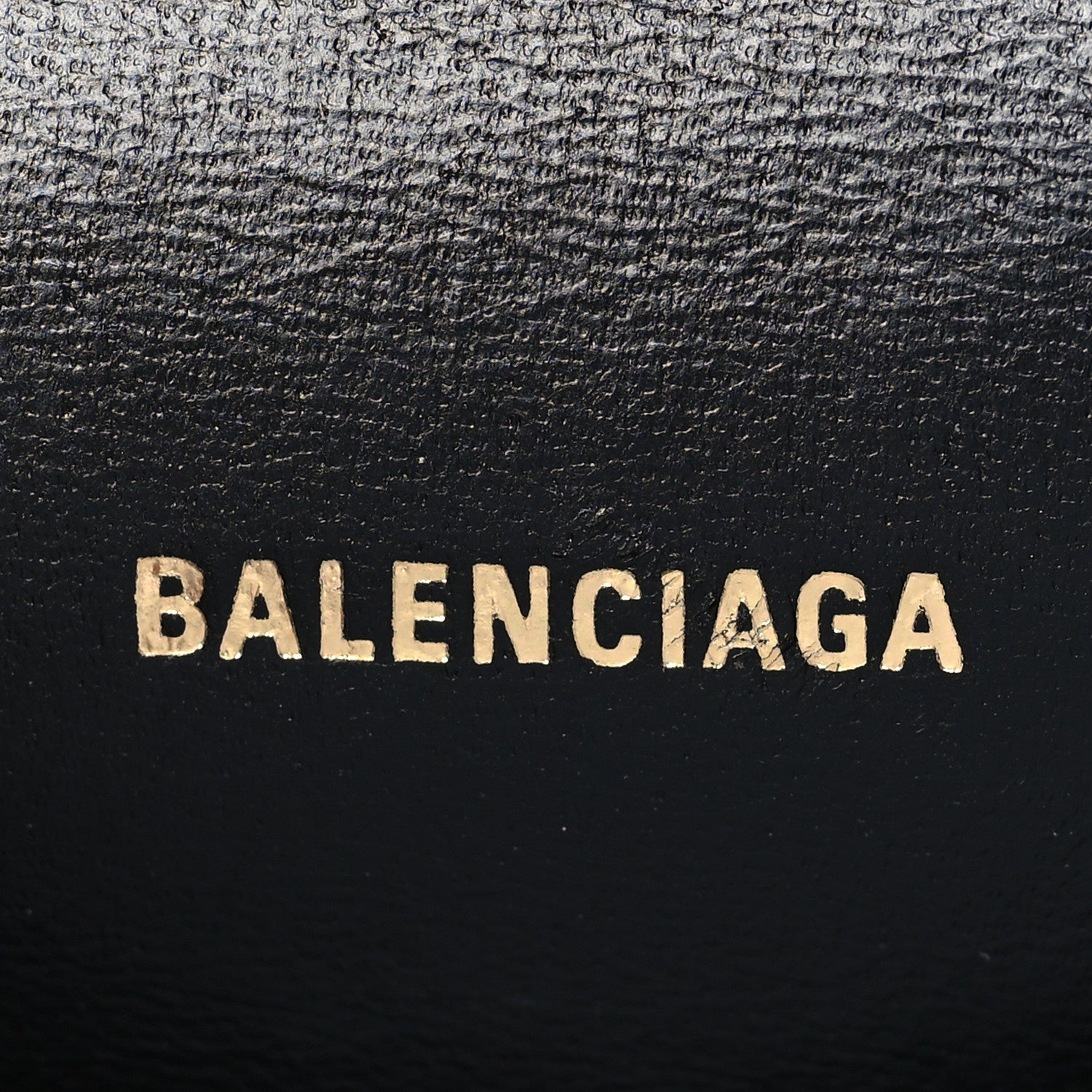Balenciaga Shiny Calfskin Crocodile Embossed Sharp Crossbody Clutch Black 7 of 11
