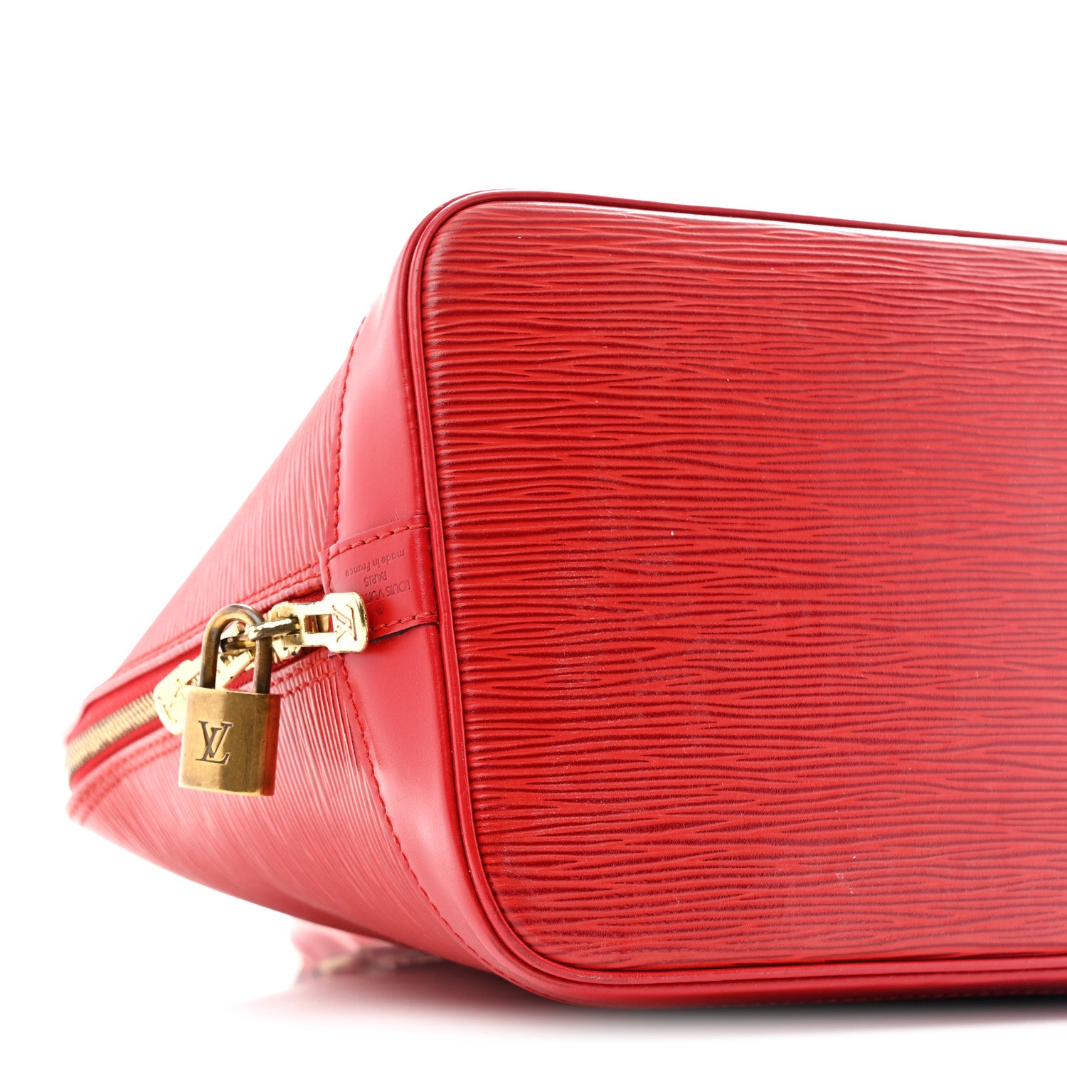 Louis Vuitton Epi Alma PM Castillan Red 10 of 11