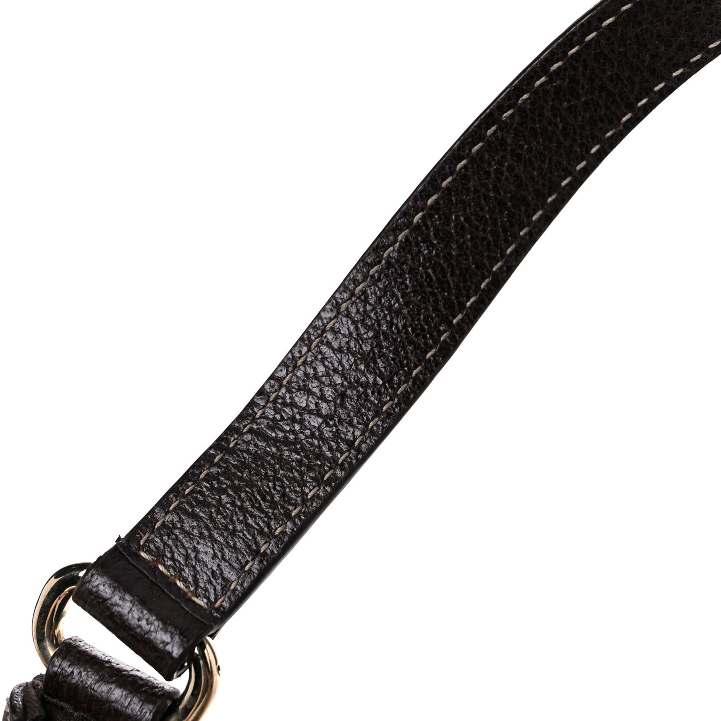 GG Monogram Medium Charmy Hobo Dark Brown