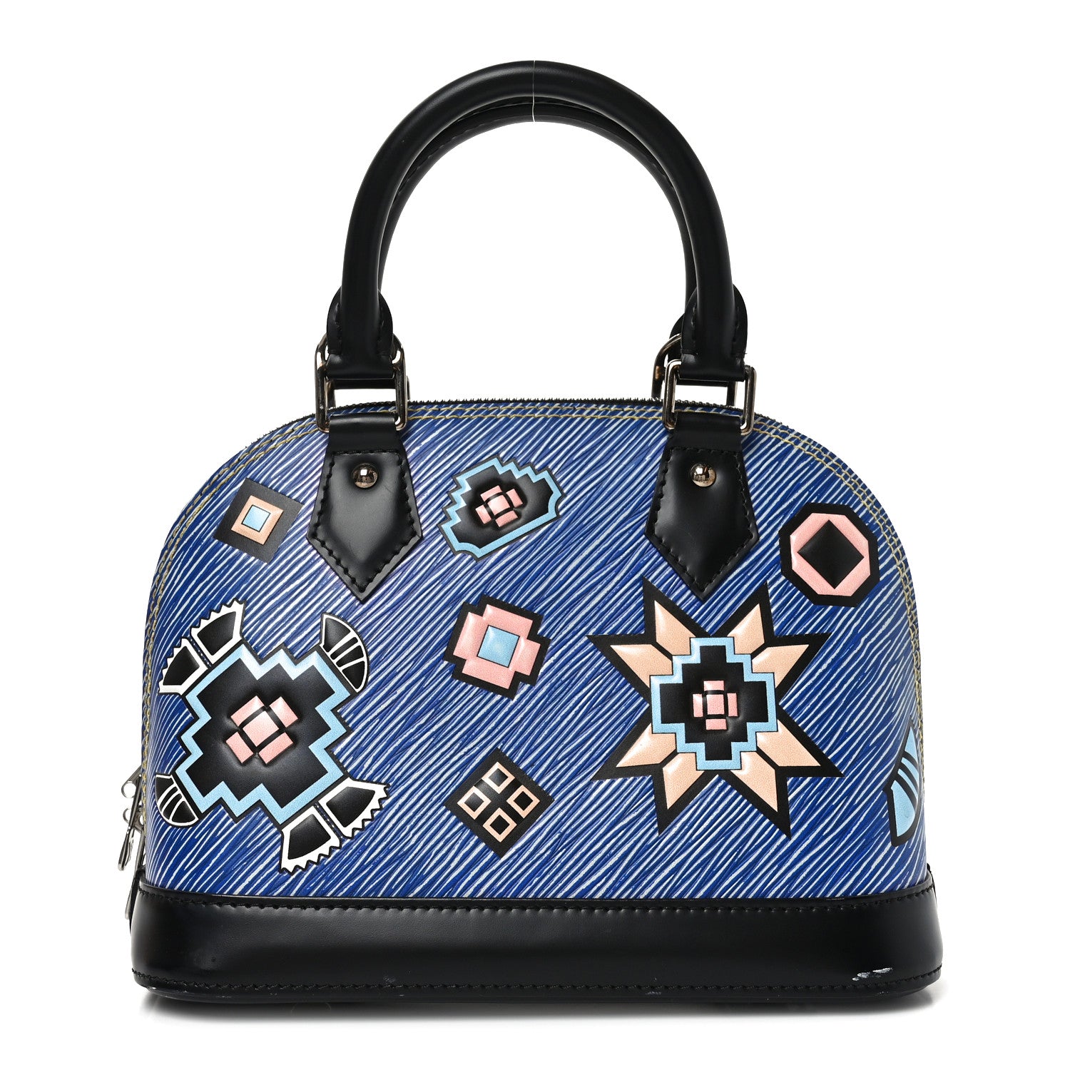 Louis Vuitton Epi Azteque Alma BB Denim Light 1 of 9
