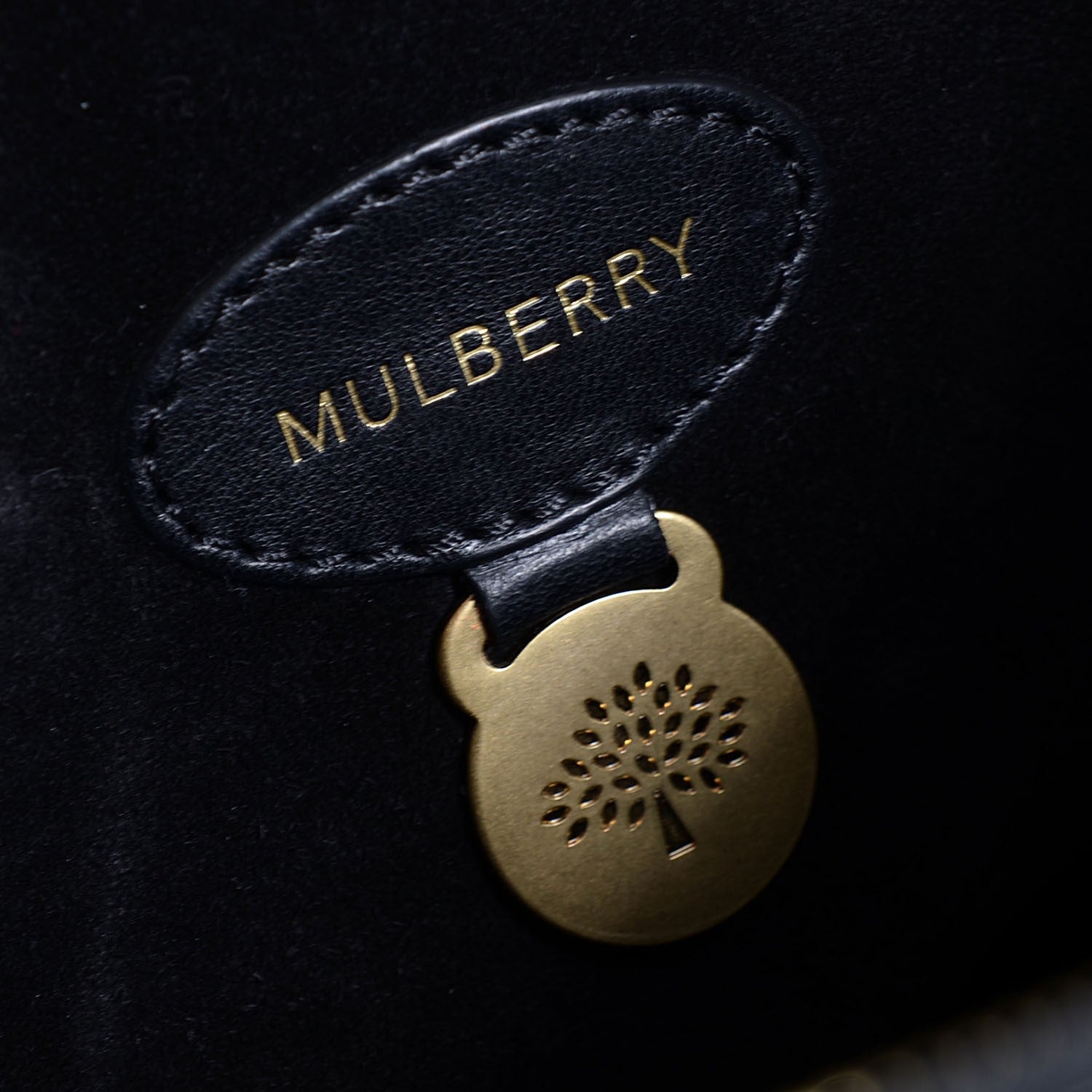 Mulberry Natural Leather Bayswater Black 6 of 12