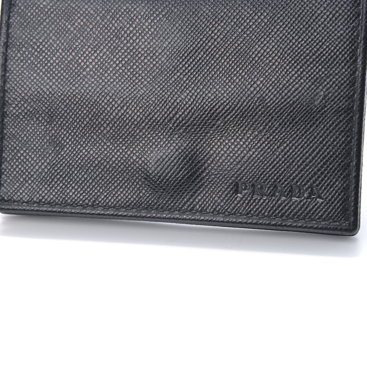 Saffiano Coin Purse Black