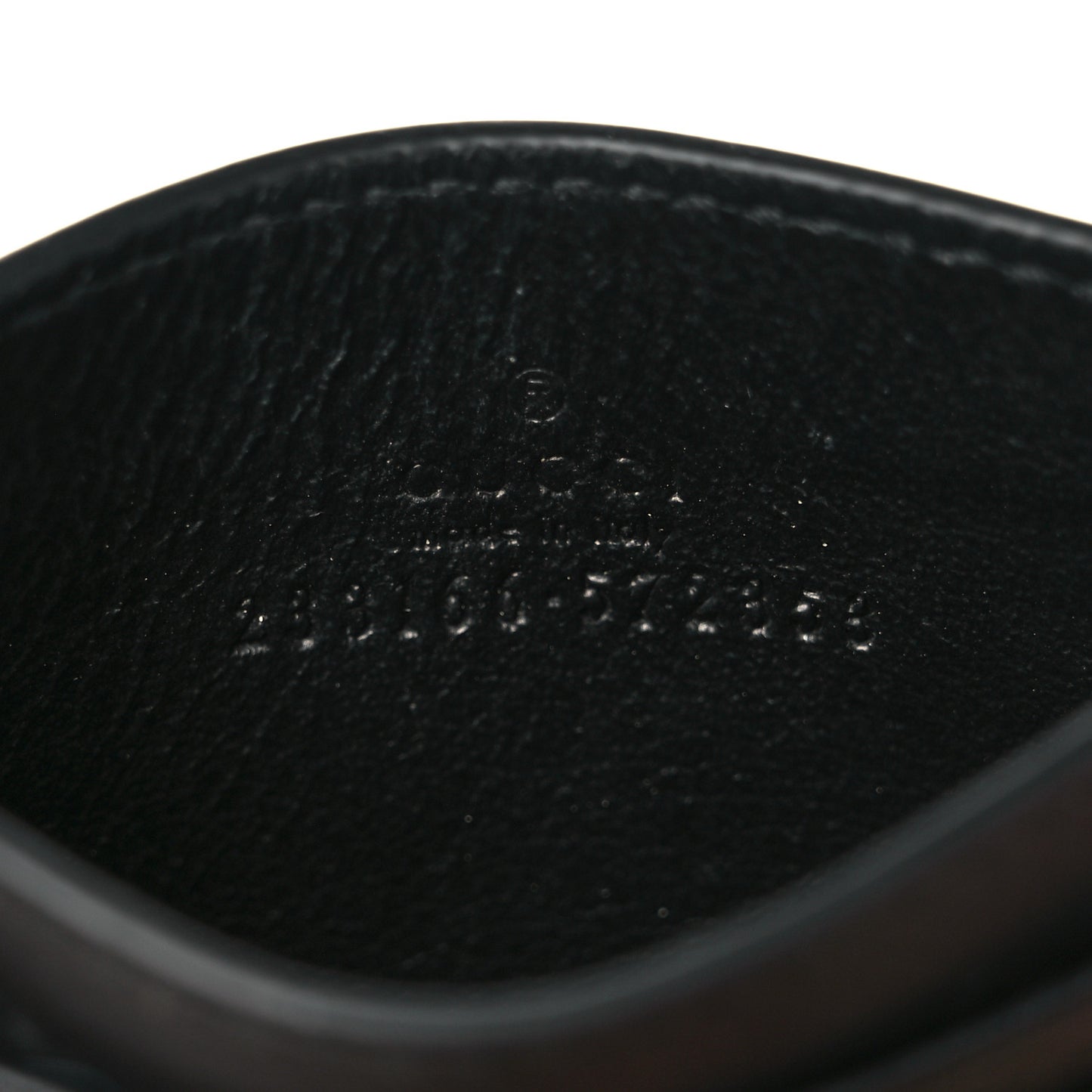 GG Supreme Monogram Bees Card Holder Black