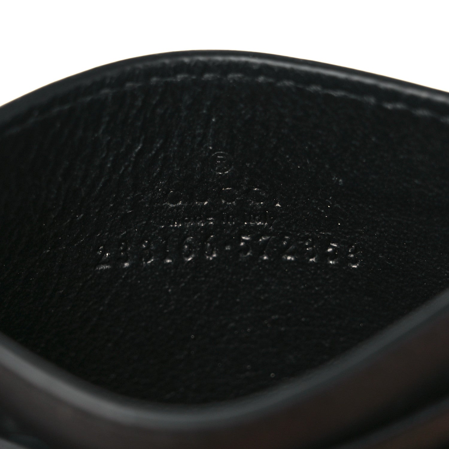 Gucci GG Supreme Monogram Bees Card Holder Black 6 of 6