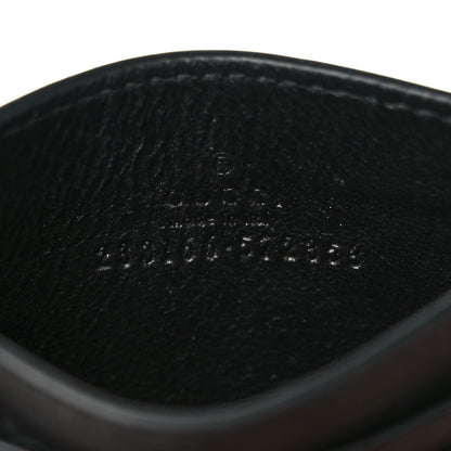 Gucci GG Supreme Monogram Bees Card Holder Black 6 of 6