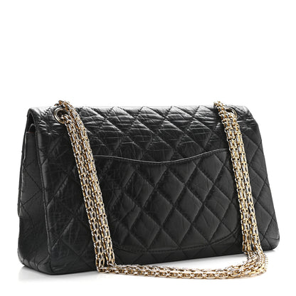 Chanel Aged Calfskin Quilted 2.55 Reissue 226 Flap Black 3 of 10