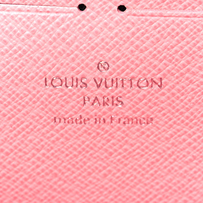 Louis Vuitton Epi Chain Flower Print Zippy Wallet Pink 6 of 7