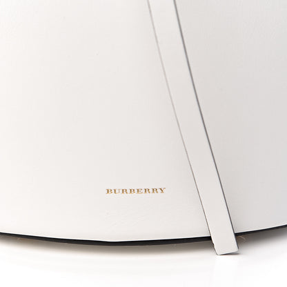 Burberry Supple Calfskin Small Bucket Chalk White 12 of 15
