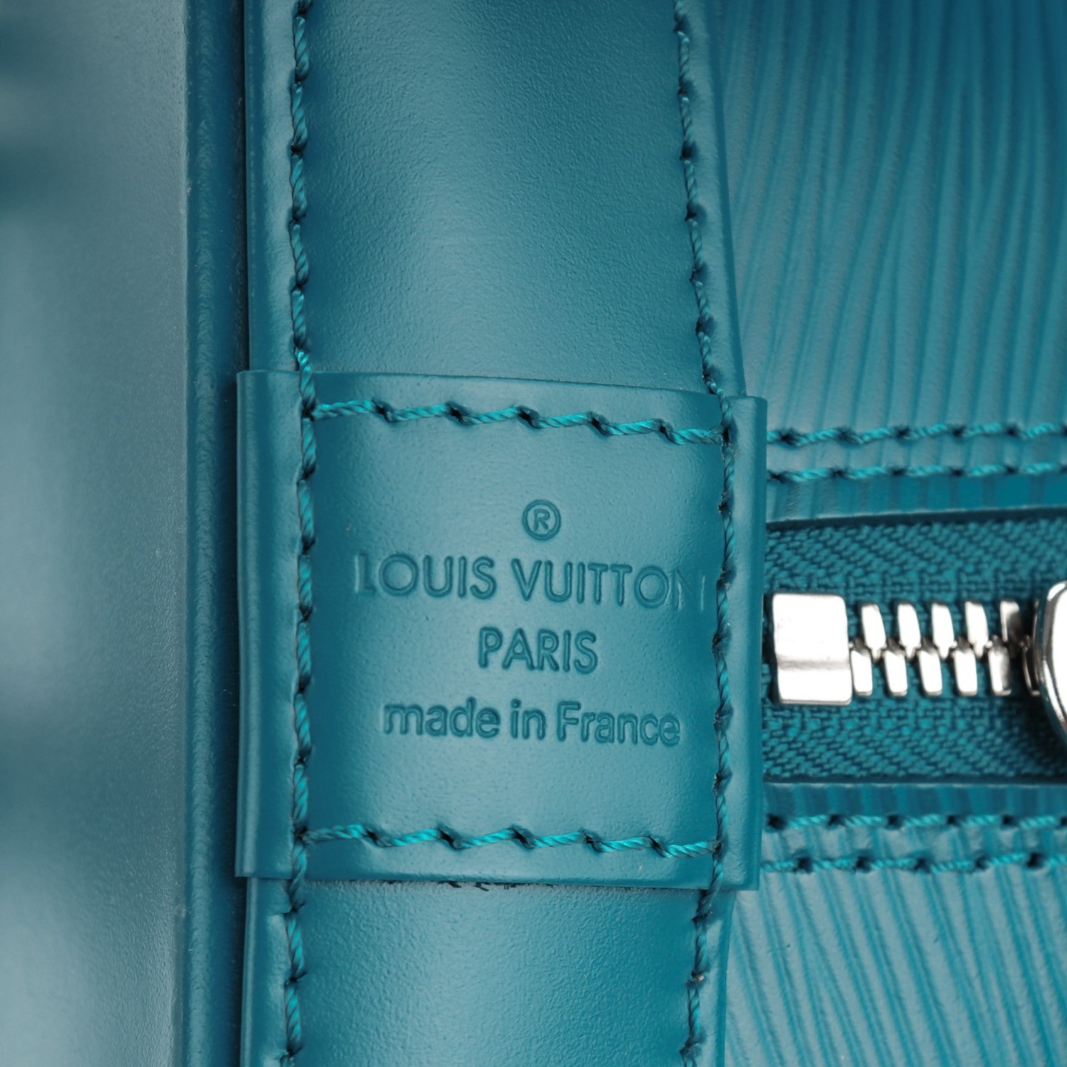Louis Vuitton Epi Alma PM Cyan 6 of 7