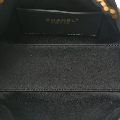 Chanel Caviar Quilted Mini Chanel 25 Handbag Black 5 of 10