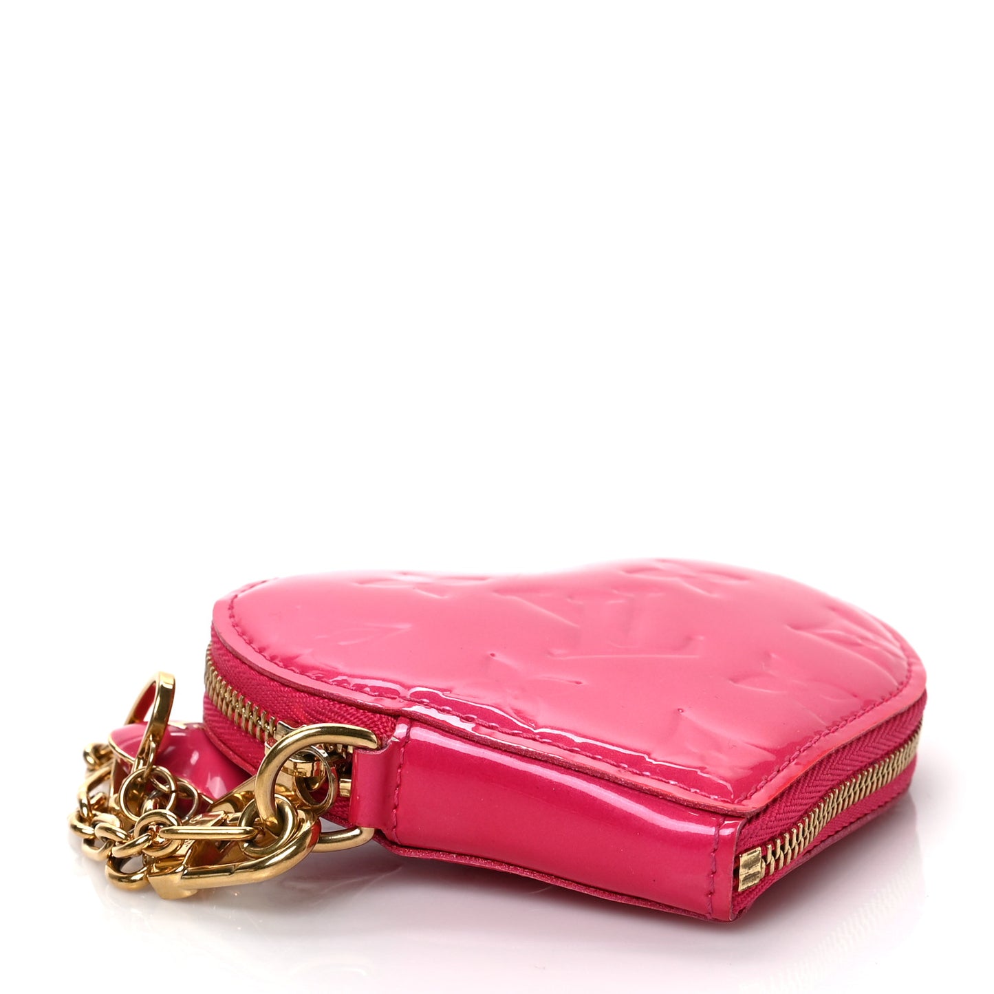 Vernis Heart Coin Purse Rose Pop