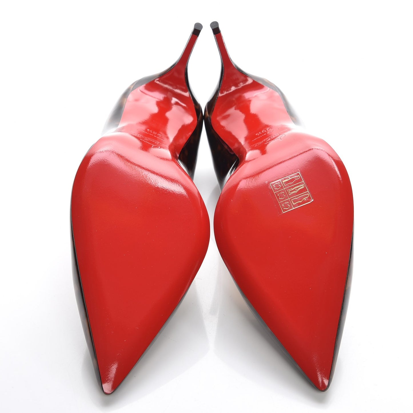 Patent Tartaruga Decollete 554 70 Pumps 38.5 Testa Di Moro