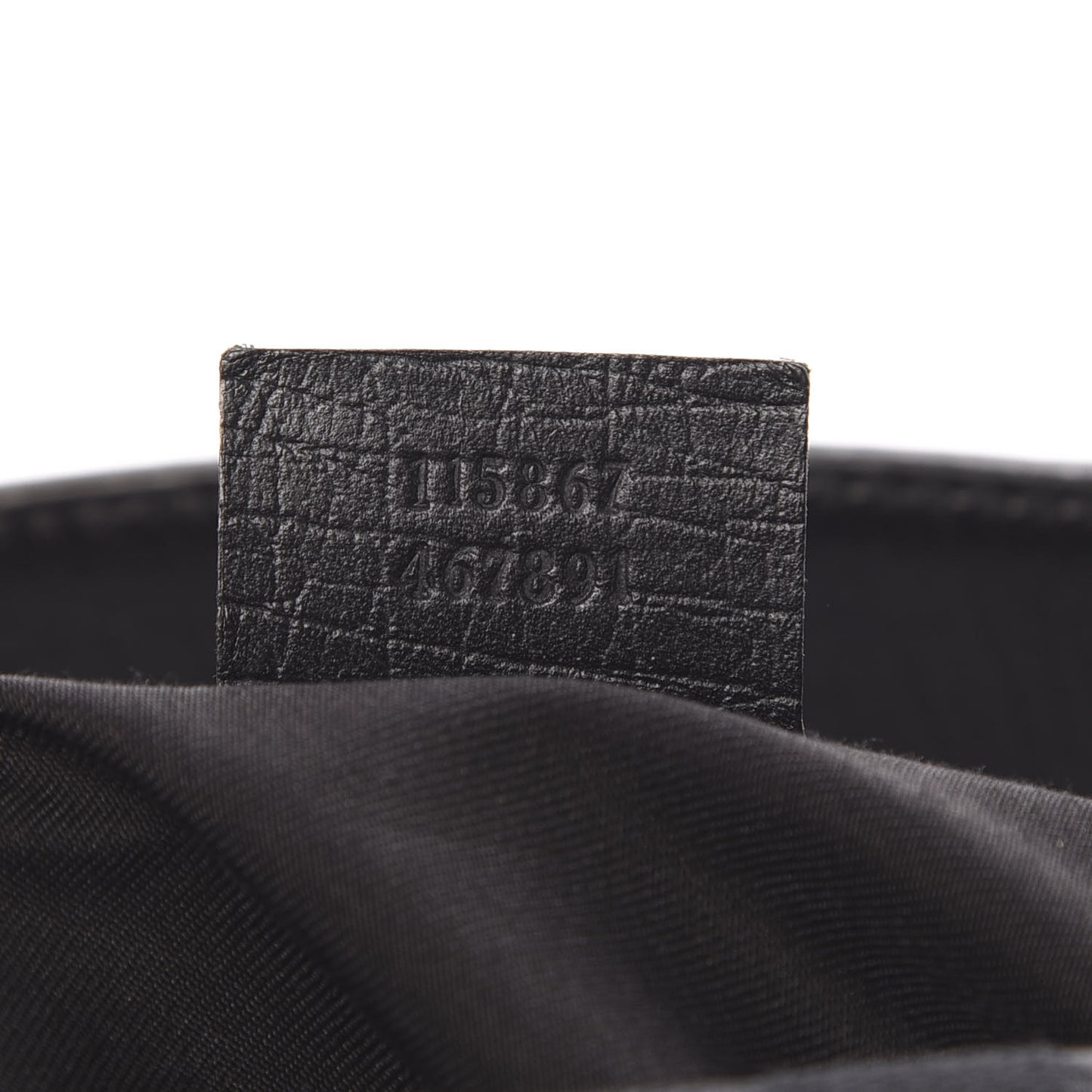 Monogram Medium Horsebit Chain Hobo Black