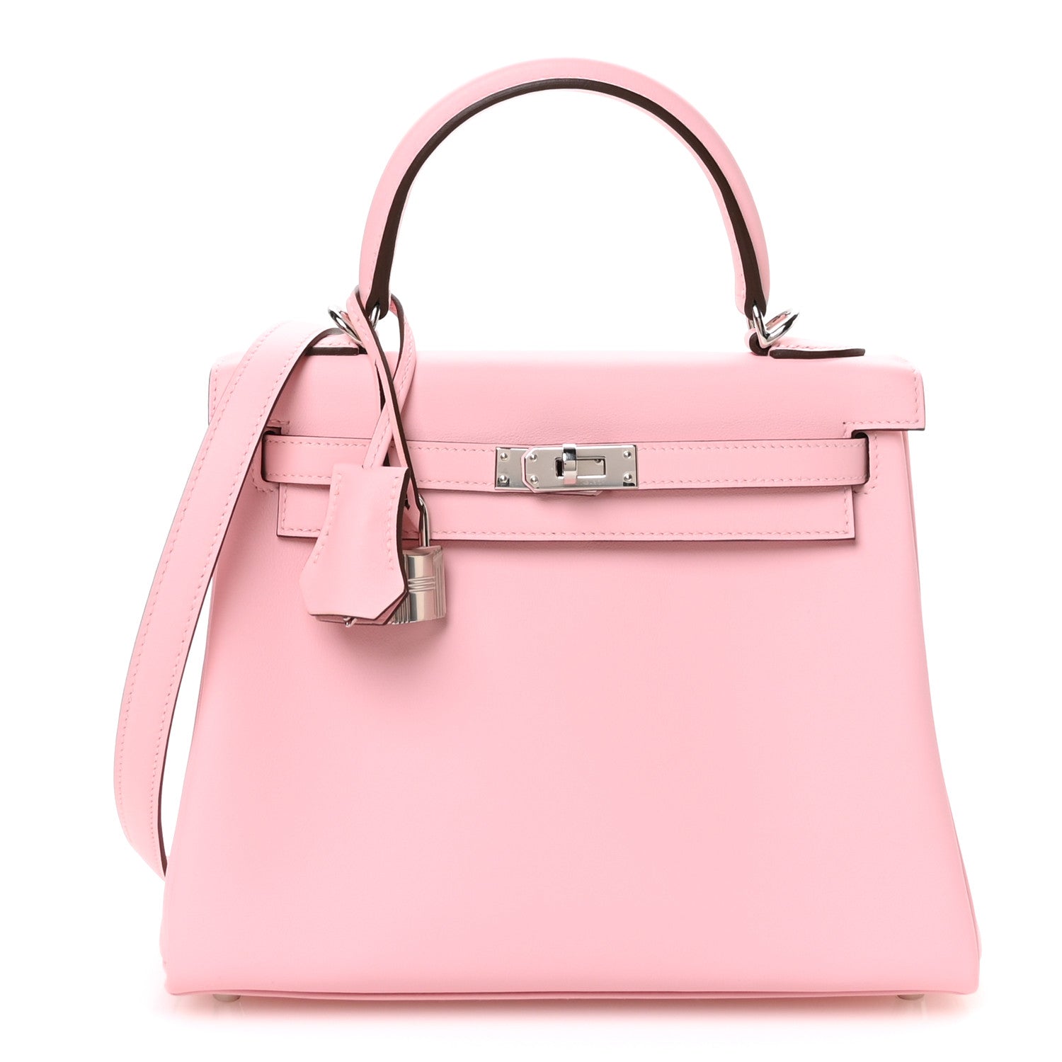 Hermes Swift Kelly Retourne 25 Rose Sakura 1 of 11