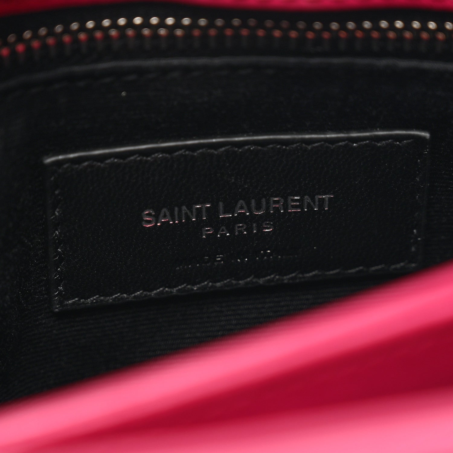 Saint Laurent Calfskin Y Quilted Monogram Toy Loulou Crossbody Bag Freesia 9 of 11