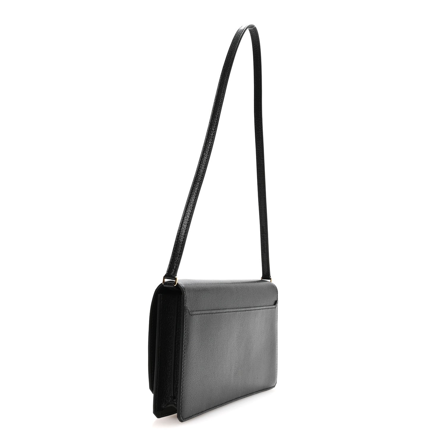 Hermes Chevre Chamkila Medor To Go Wallet  Black 3 of 11
