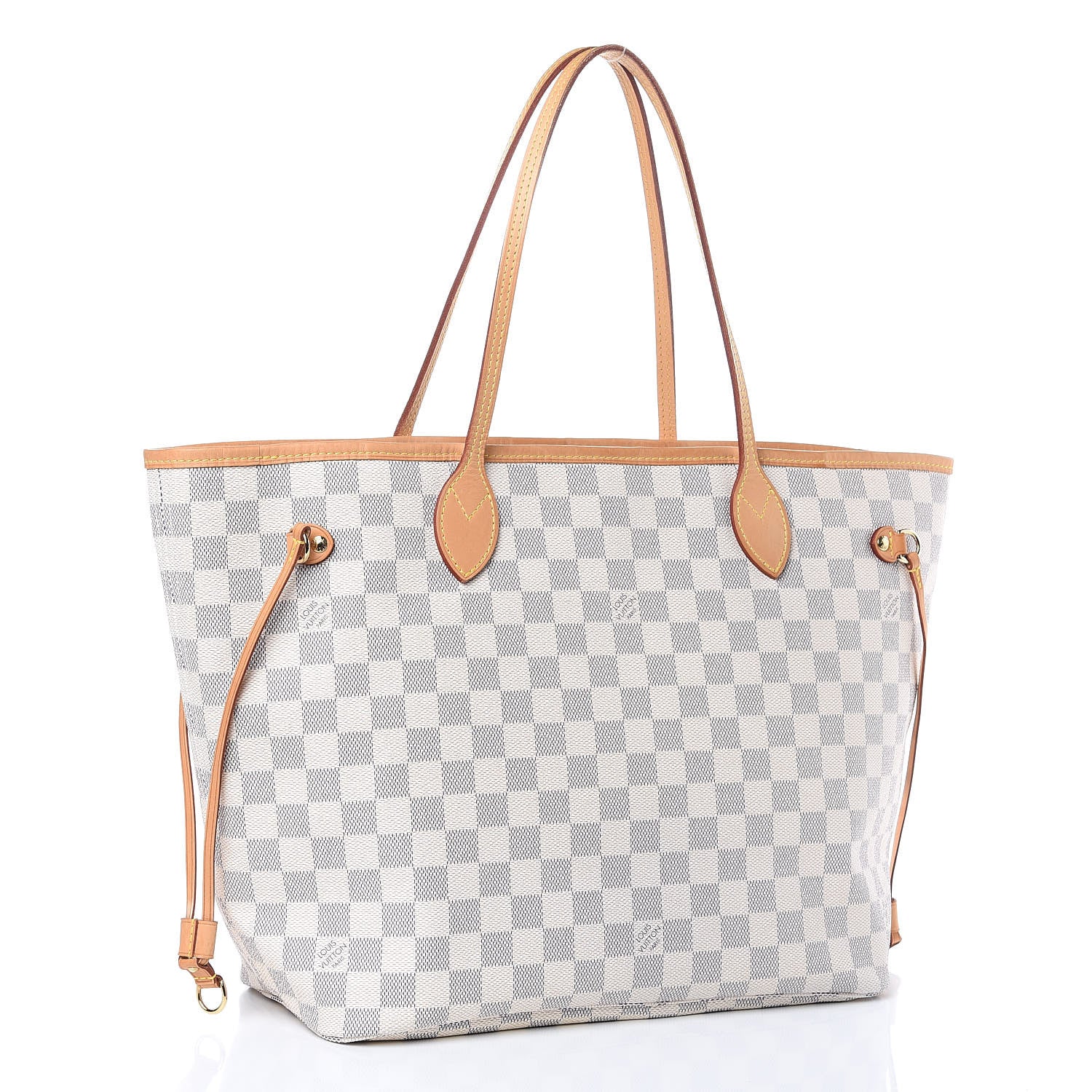 Louis Vuitton Damier Azur Neverfull MM 3 of 20