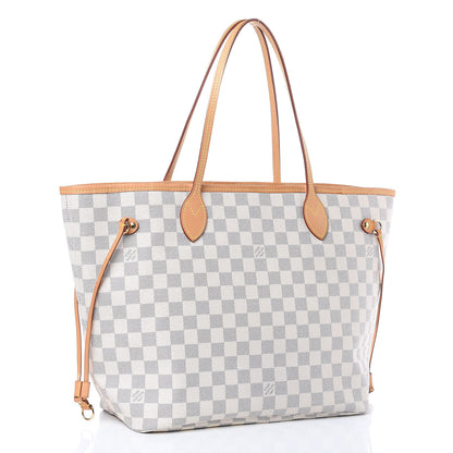 Louis Vuitton Damier Azur Neverfull MM 3 of 20