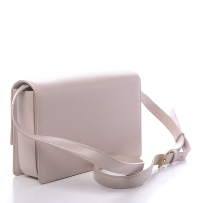 Saint Laurent Smooth Calfskin Suede Medium Bellechasse Bag Marble Pink 3 of 9