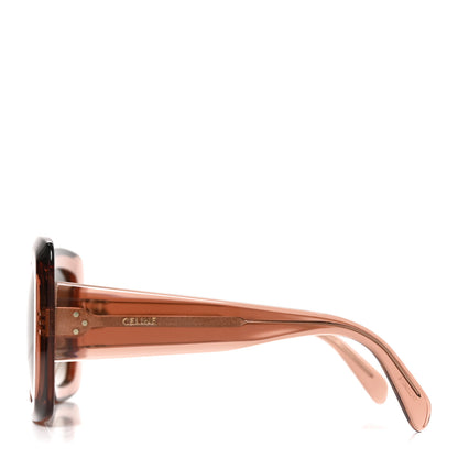 Celine Acetate Square Sunglasses CL40263I Pink 3 of 6