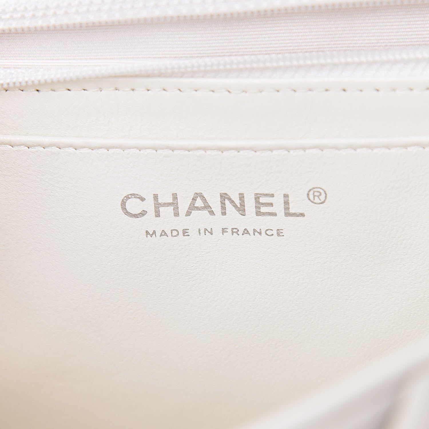 Chanel Lambskin Quilted Jumbo Single Flap White 7 of 19