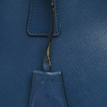 Prada Saffiano Medium Galleria Double Zip Tote Cobalto 13 of 13